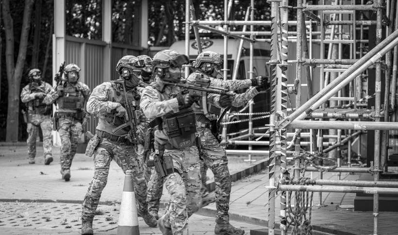 Ćwiczenia dowódczo-sztabowe na terenie Rafinerii Gdańskiej 9