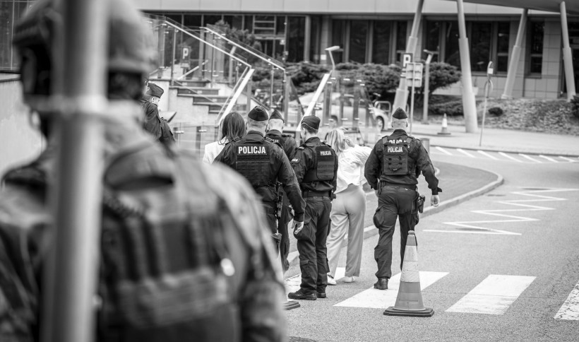 Ćwiczenia dowódczo-sztabowe na terenie Rafinerii Gdańskiej 11