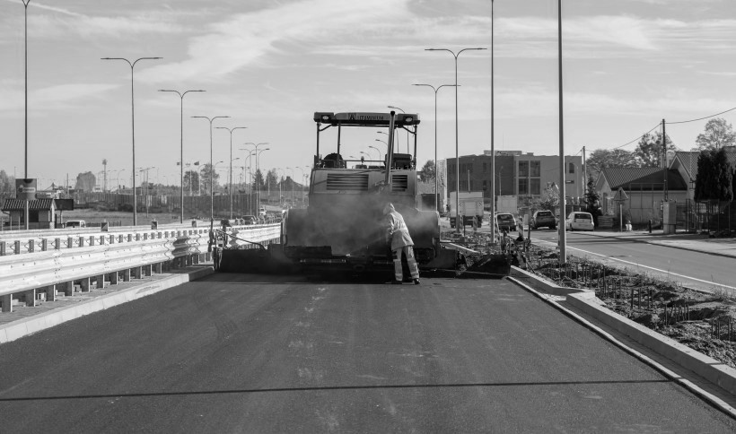 Asfalt LOTOSU na Kartuskiej w Gdańsku