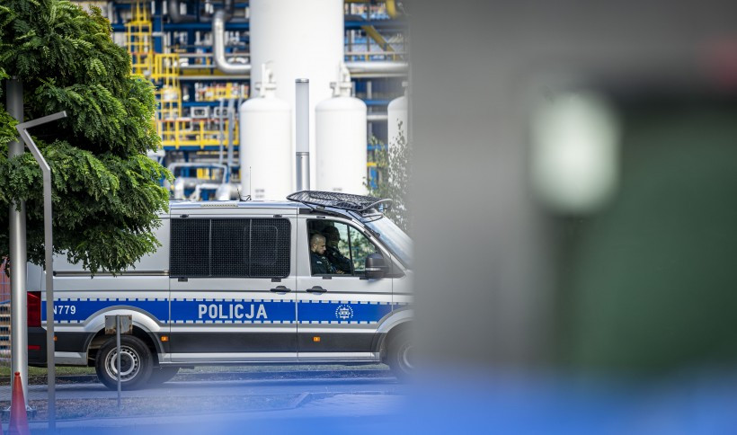 Ćwiczenia dowódczo-sztabowe na terenie Rafinerii Gdańskiej 5